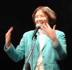 Carol de Giere speaking