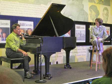 Stephen Schwartz and Carol de Giere Defying Gravity launch